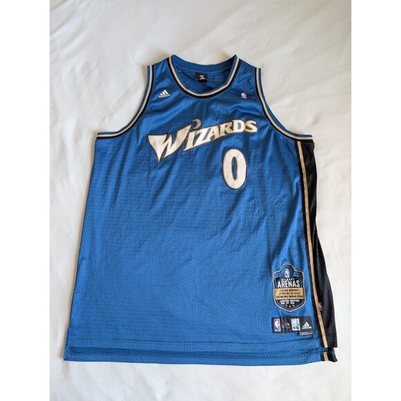 Adidas Gilbert Arenas Washington Wizards Jersey 4XL Authentic Limited Edition #0 - Picture 1 of 11